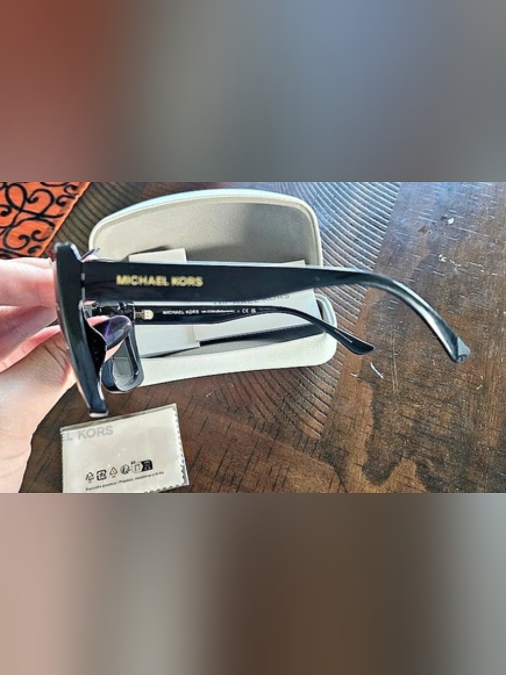 Michael Kors Bellamonte Black Sunglasses